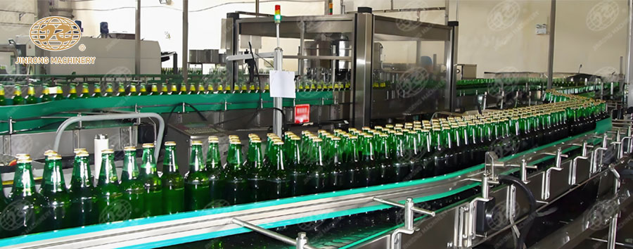 玻璃瓶啤酒灌裝線(xiàn)